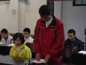 家长代表发言