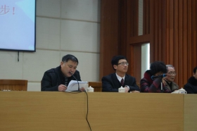 王天飞校长发言